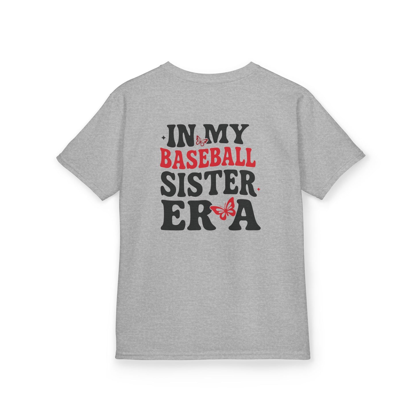 Kids T-Shirt — "In My Baseball Sister Era" Youth Tee