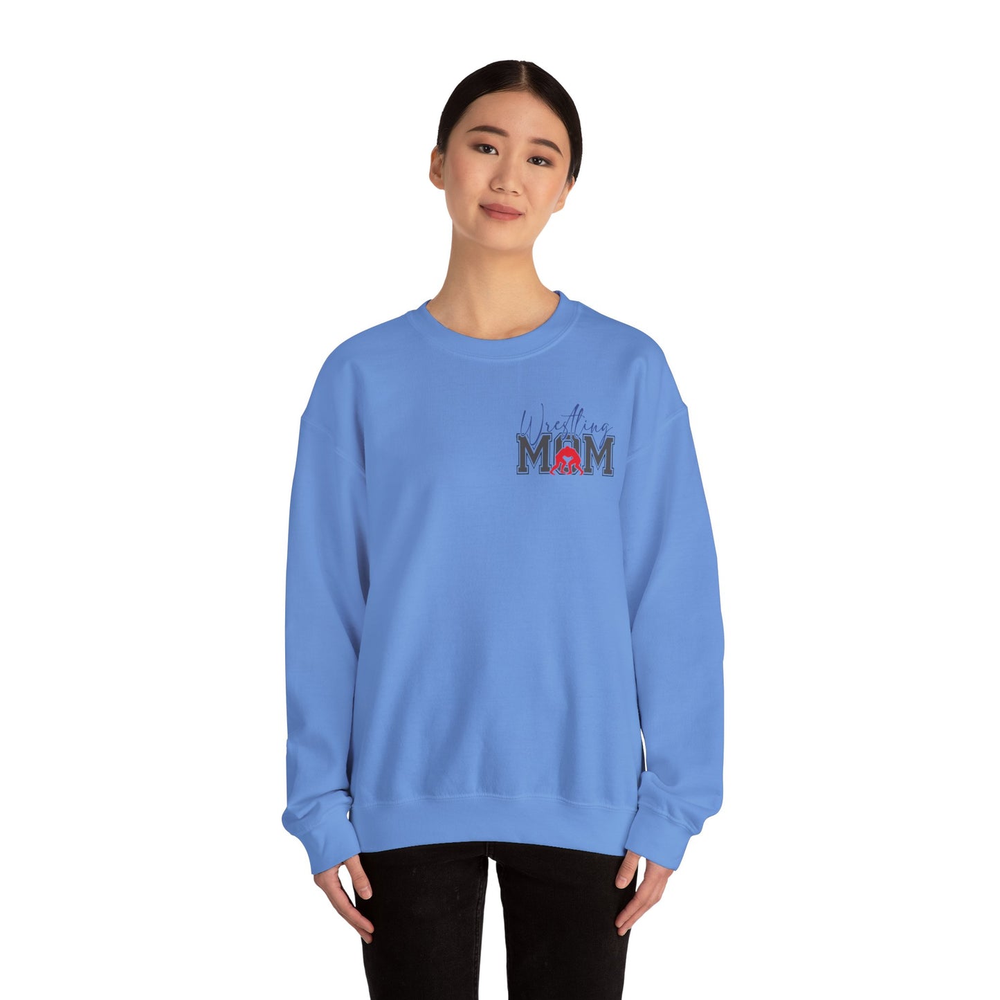 Wrestling Mom Crewneck Sweatshirt