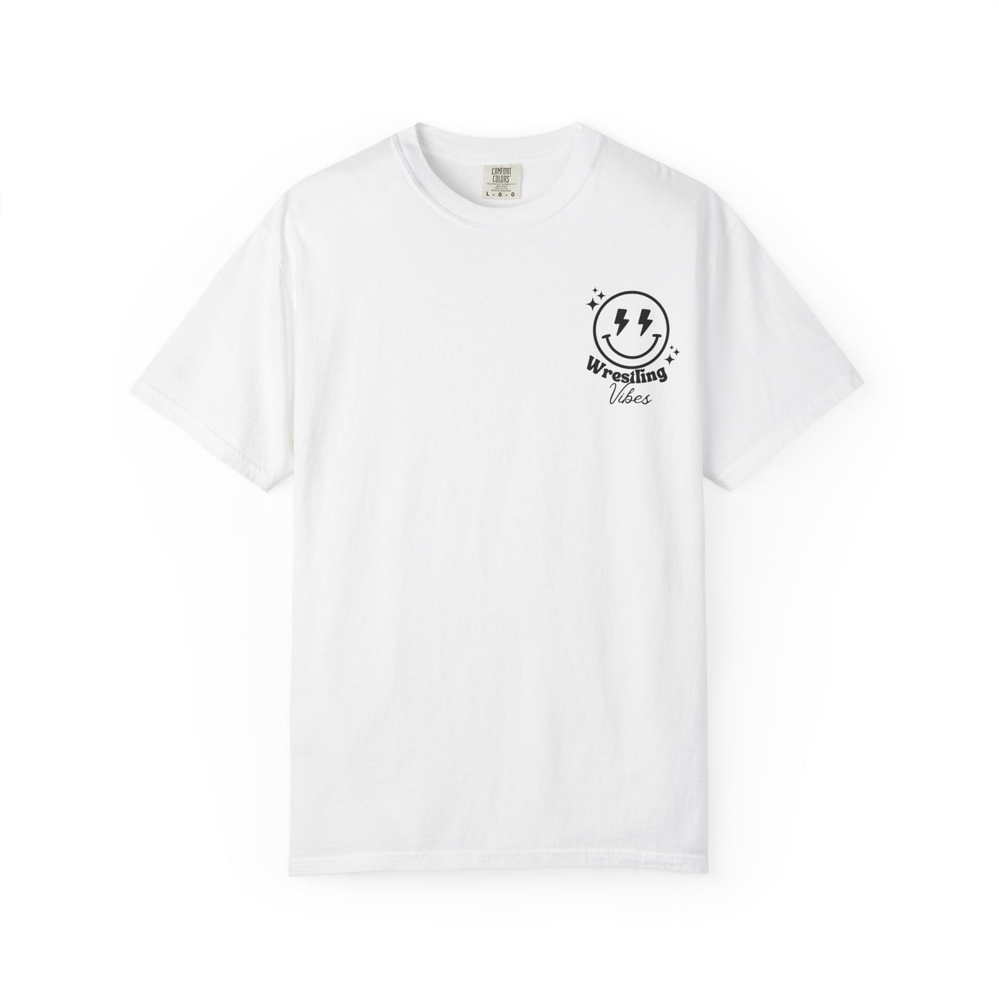 Wrestling Doodles T-Shirt — 'Match Day' Garment-Dyed Tee