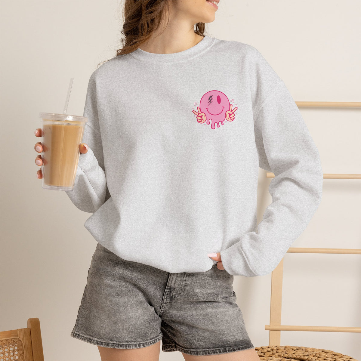 Overstimulated Moms Club Crewneck Sweatshirt