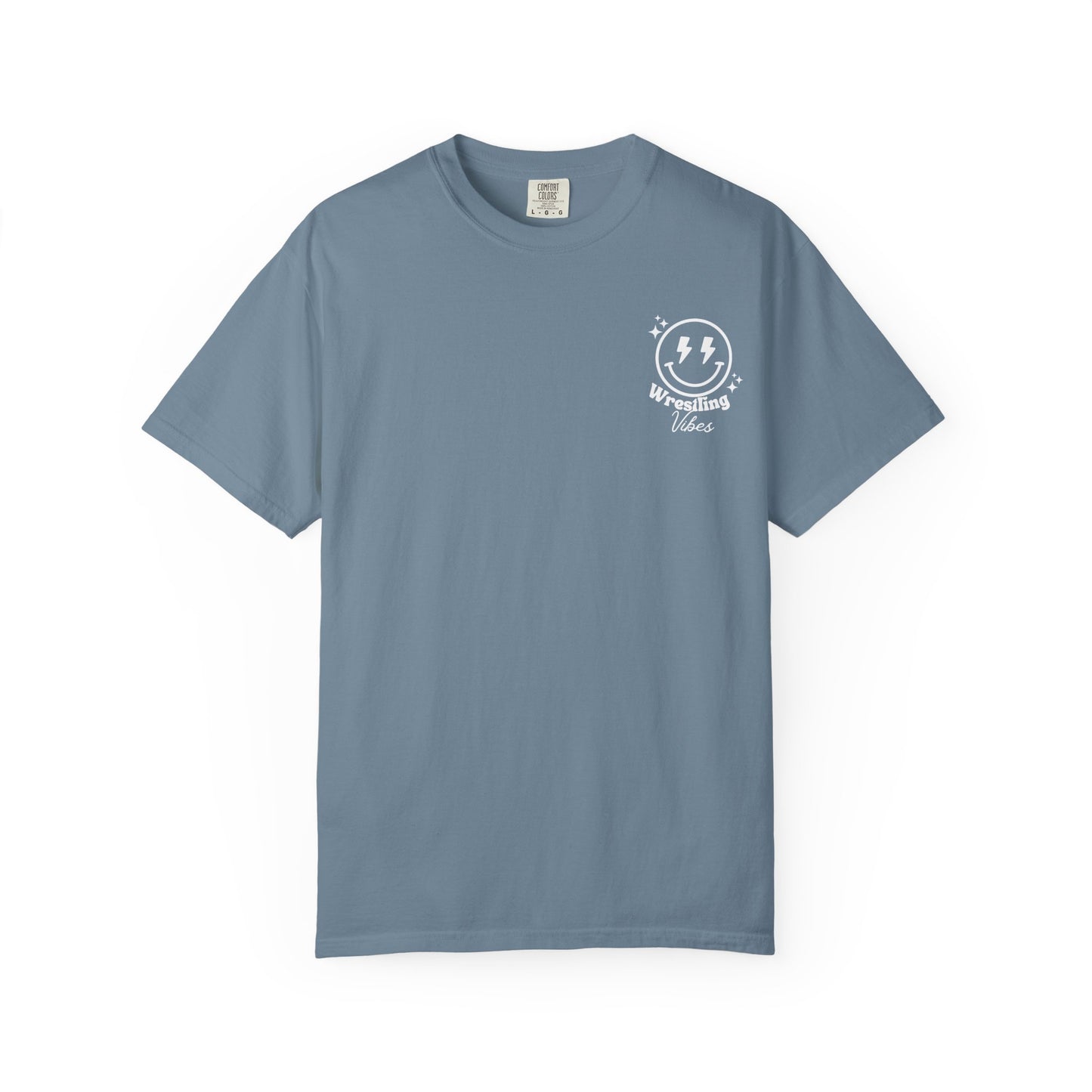 Wrestling Match Day Graphic T-Shirt — Retro Sports Doodle Tee