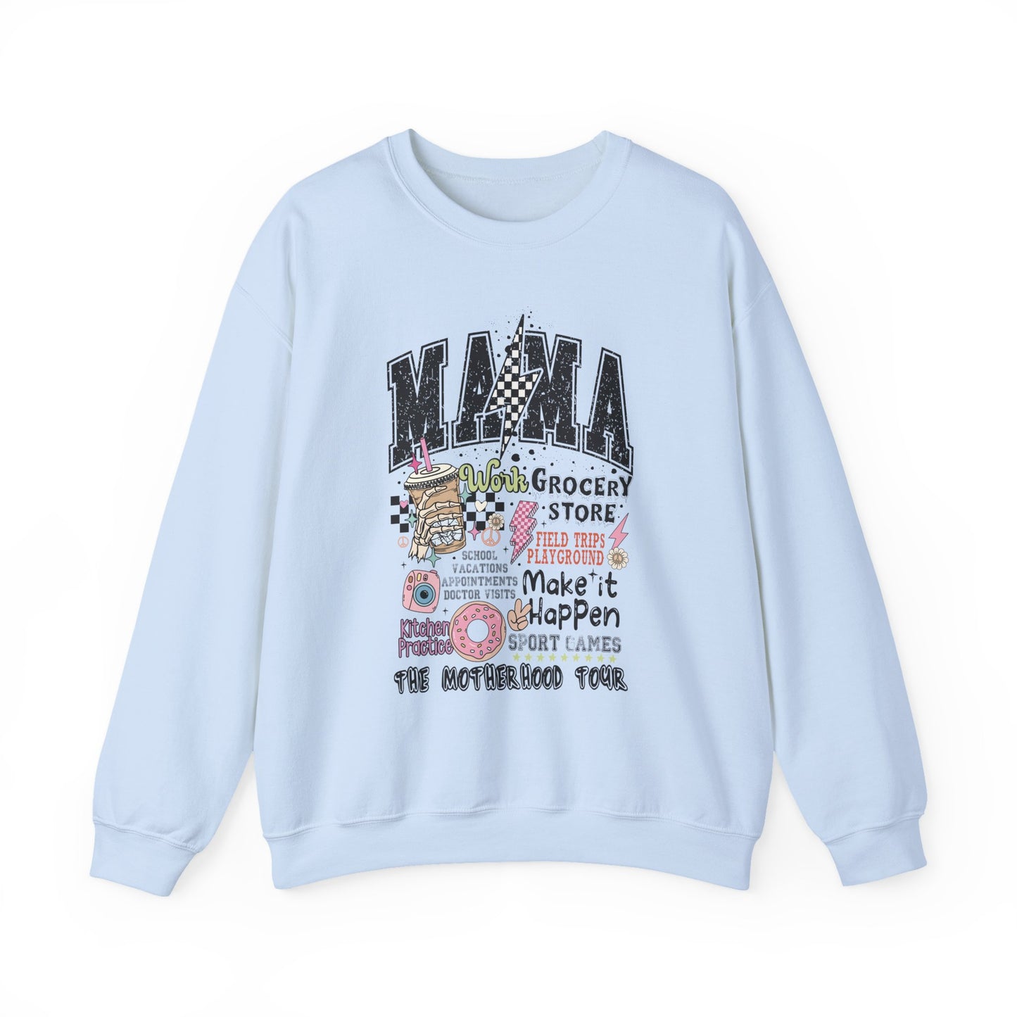 Mama Graphic Sweatshirt – Retro Collage