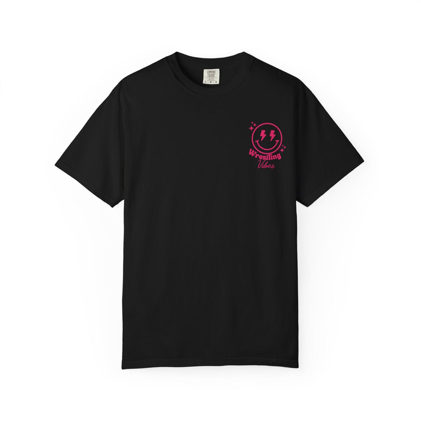 Wrestling Match Day T-Shirt — Retro Doodle Back Print