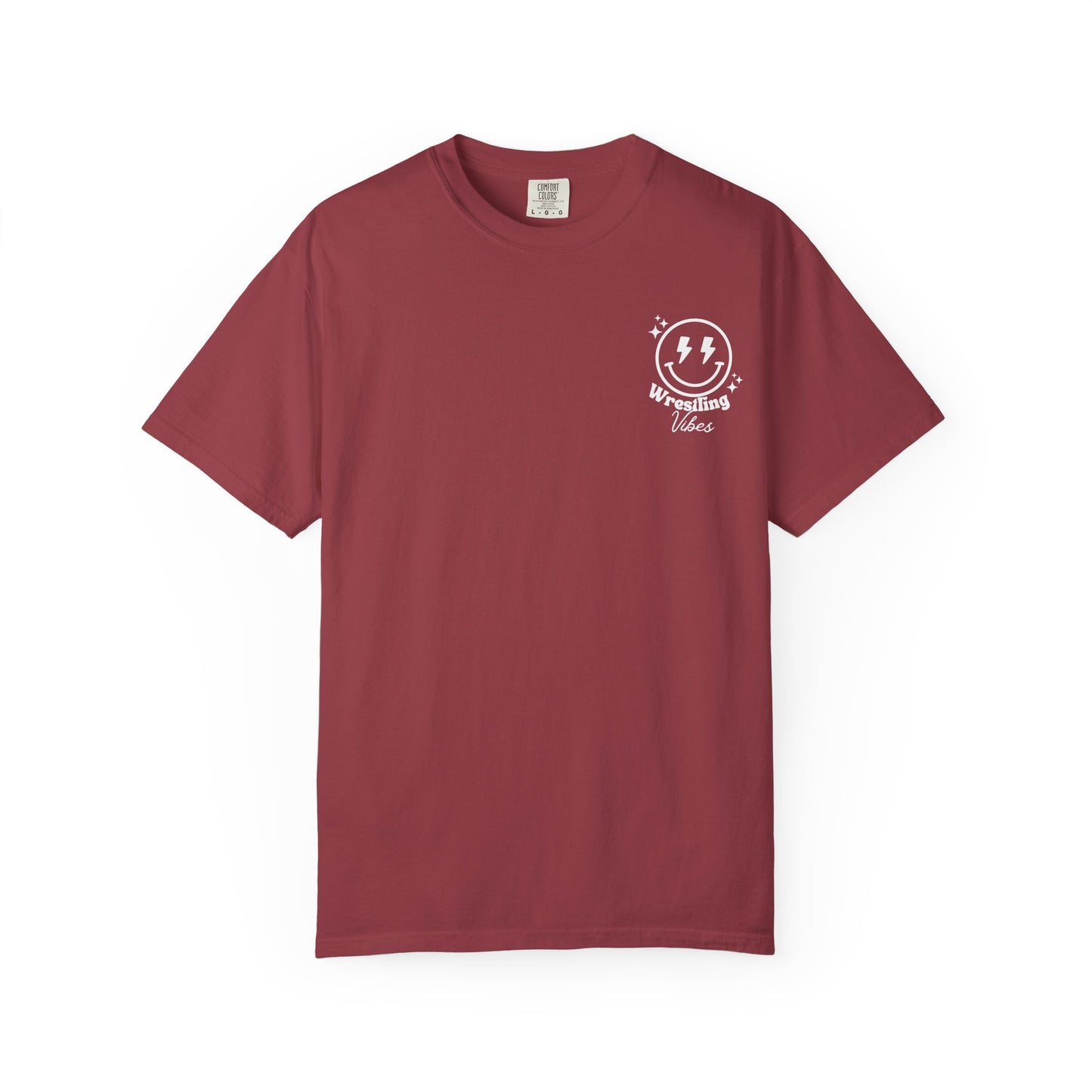 Wrestling Match Day Graphic T-Shirt — Retro Sports Doodle Tee