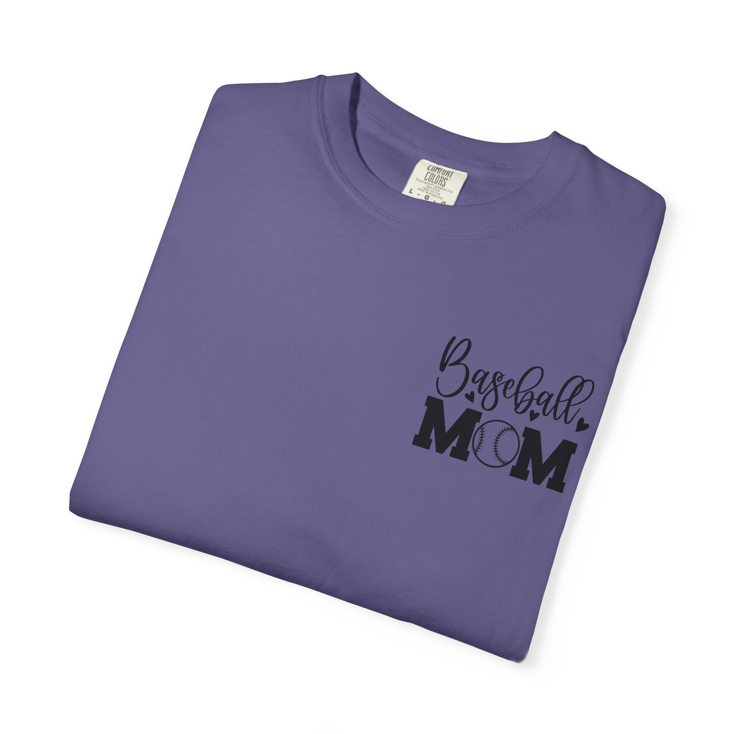 Baseball Mom Tshirt “ My heart is on that field”