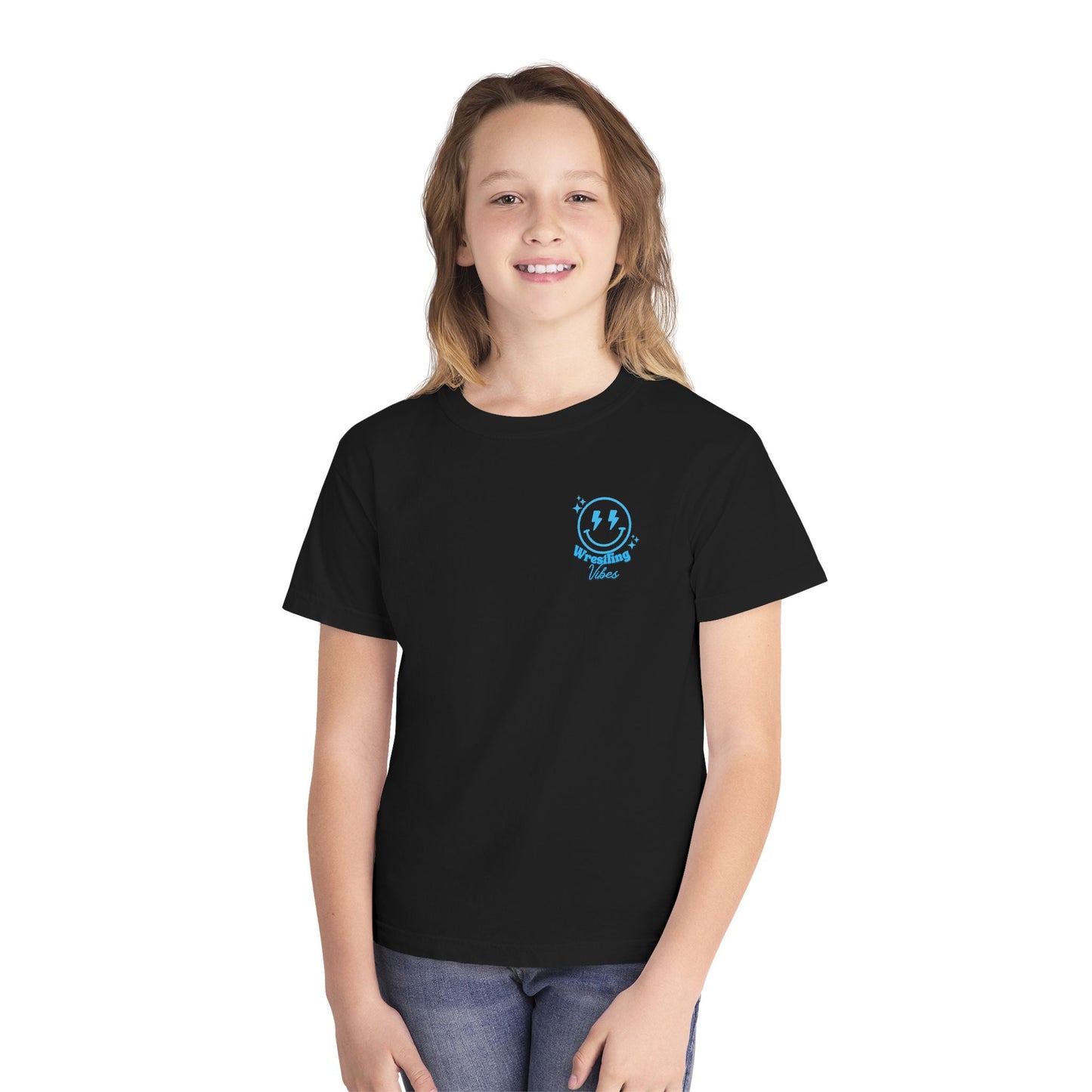 Youth Wrestling Tee — "Match Day" Graphic Kids T‑Shirt