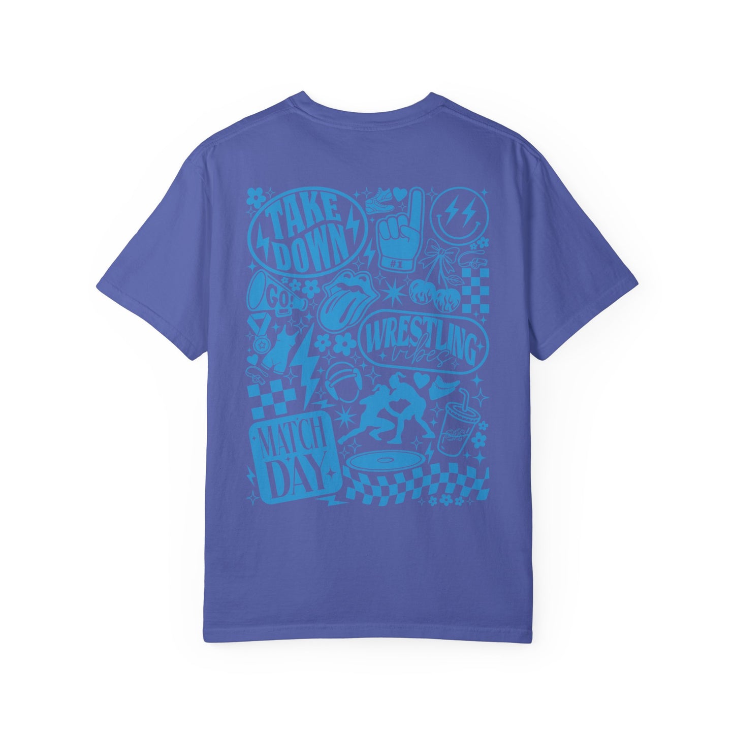 Wrestling Match Day Graphic T-Shirt