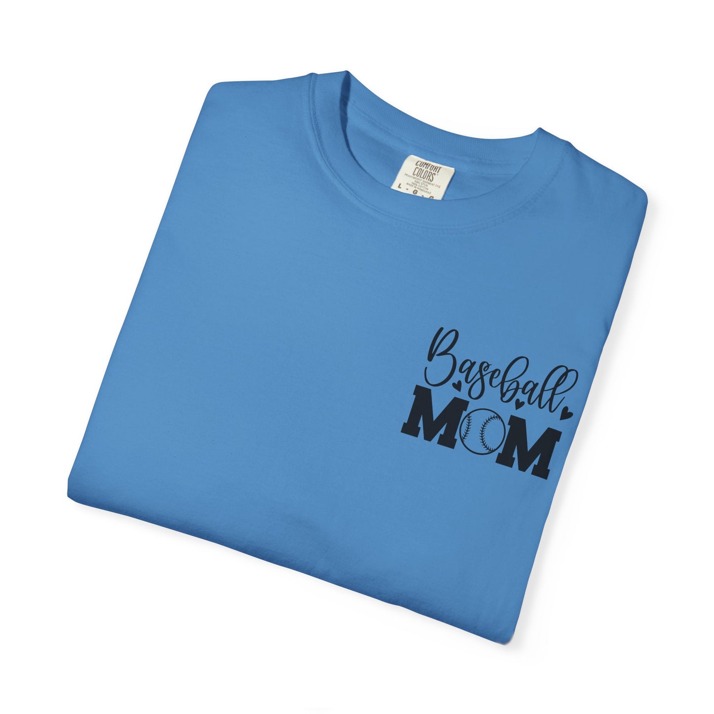 Baseball Mom Tshirt “ My heart is on that field”
