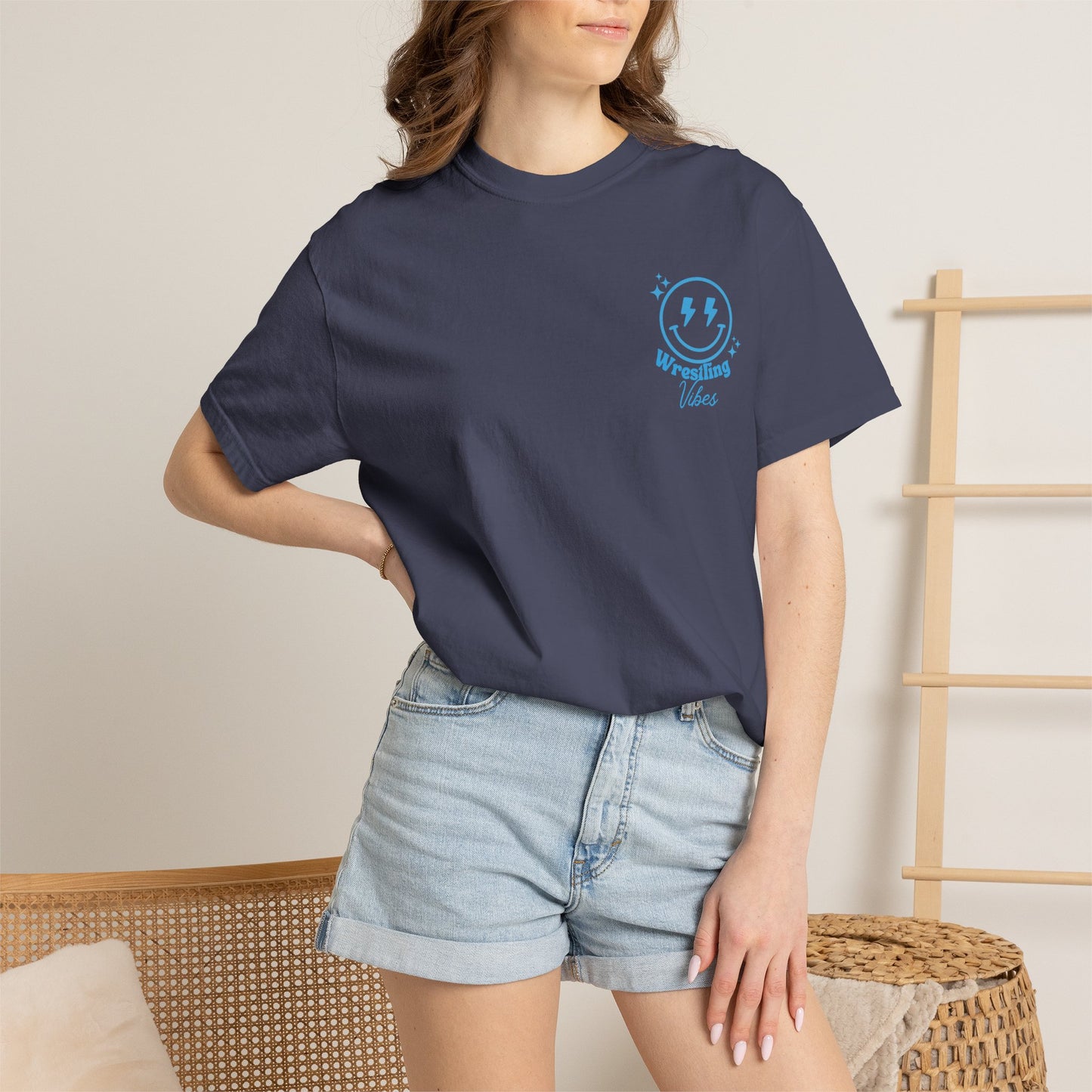 Wrestling Match Day Graphic T-Shirt