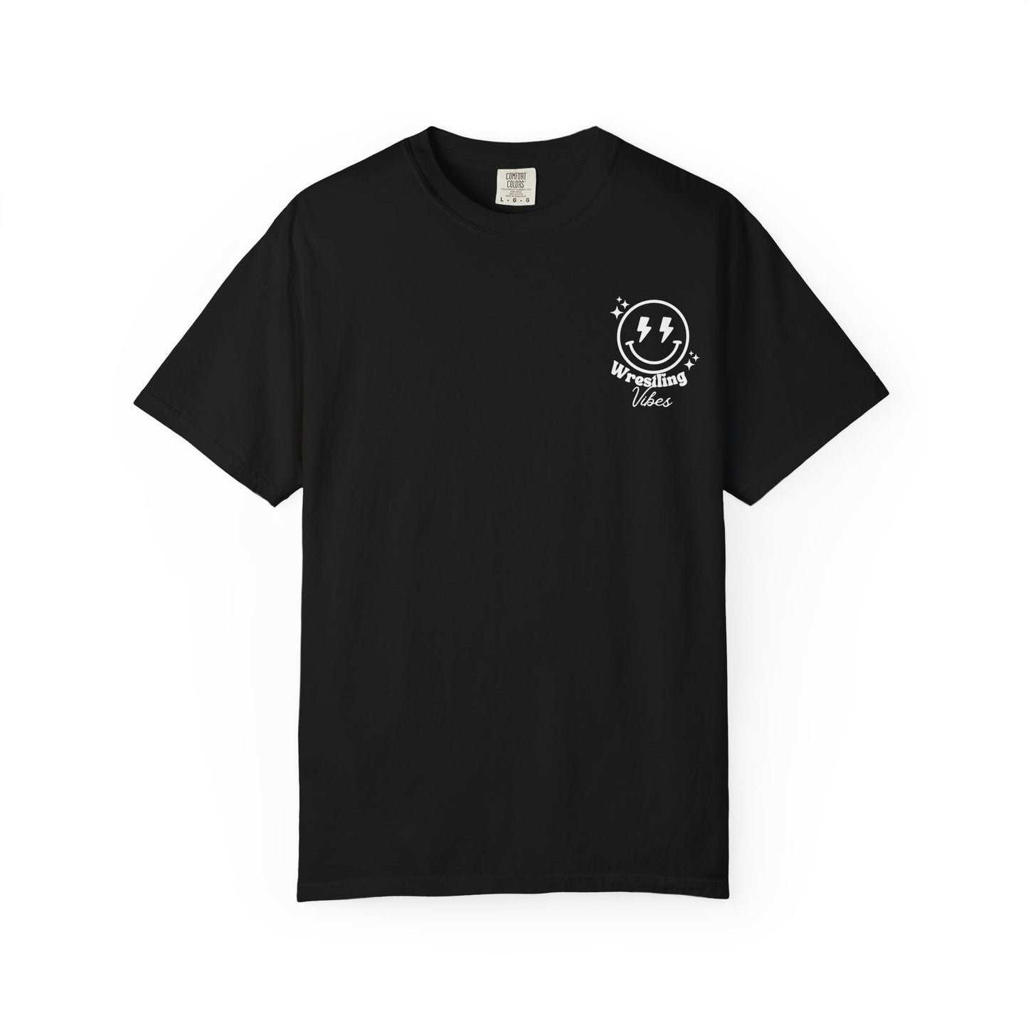 Wrestling Match Day Graphic T-Shirt — Retro Sports Doodle Tee