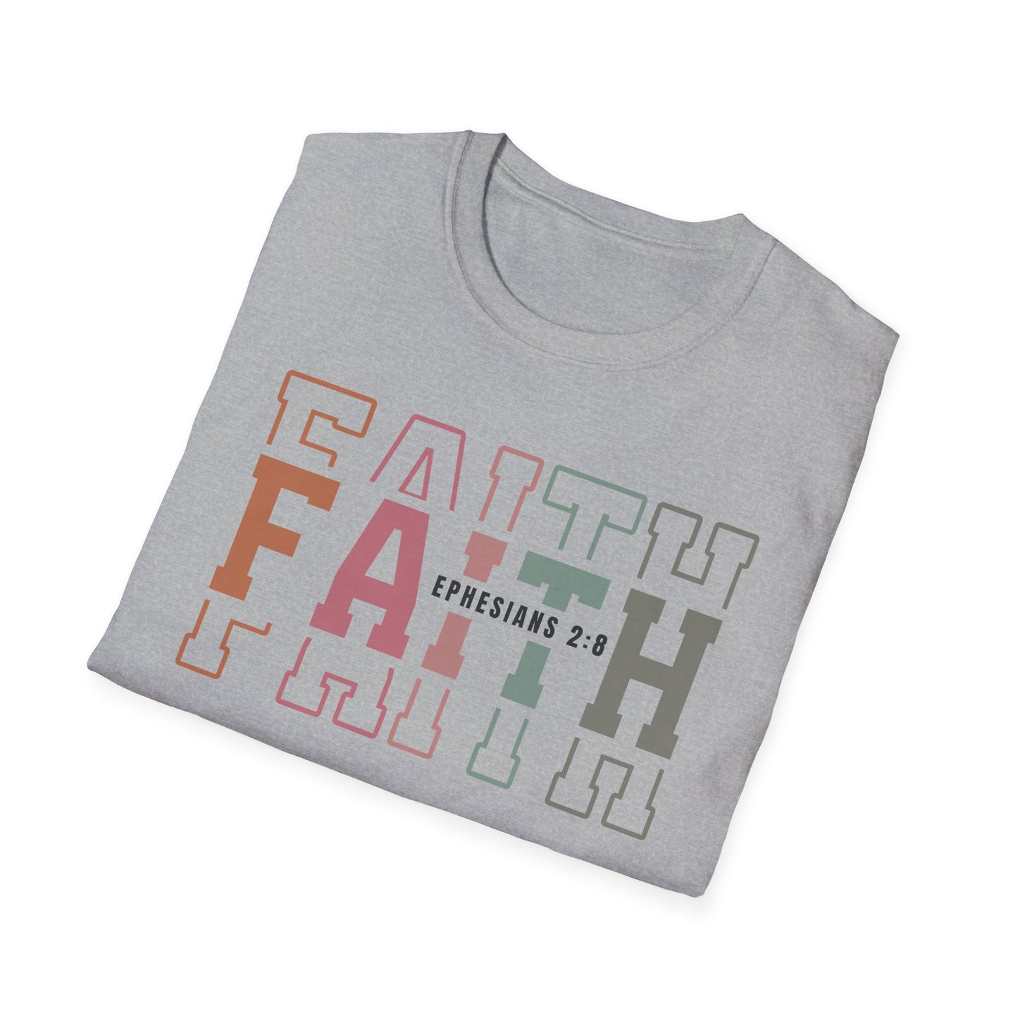 Faith Graphic T-Shirt – "Faith" Inspirational Christian Tee