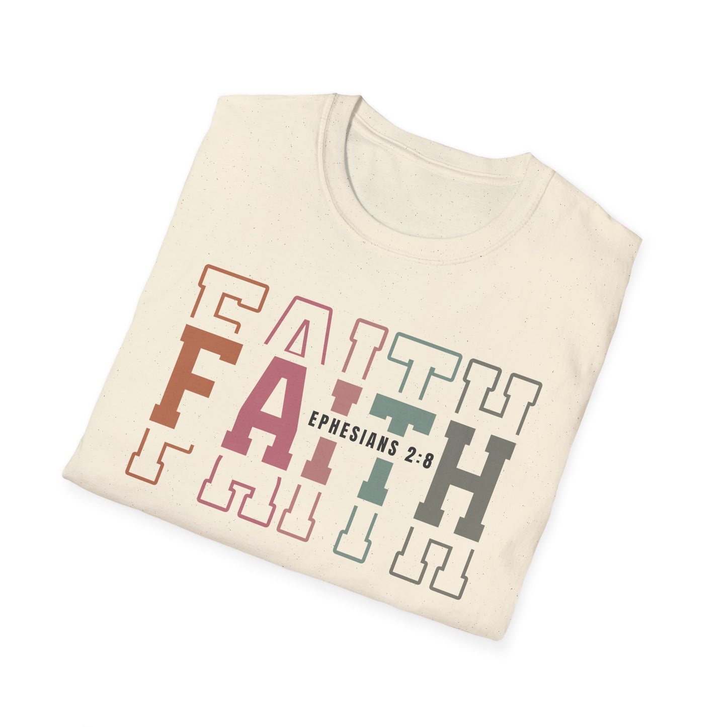 Faith Graphic T-Shirt – "Faith" Inspirational Christian Tee