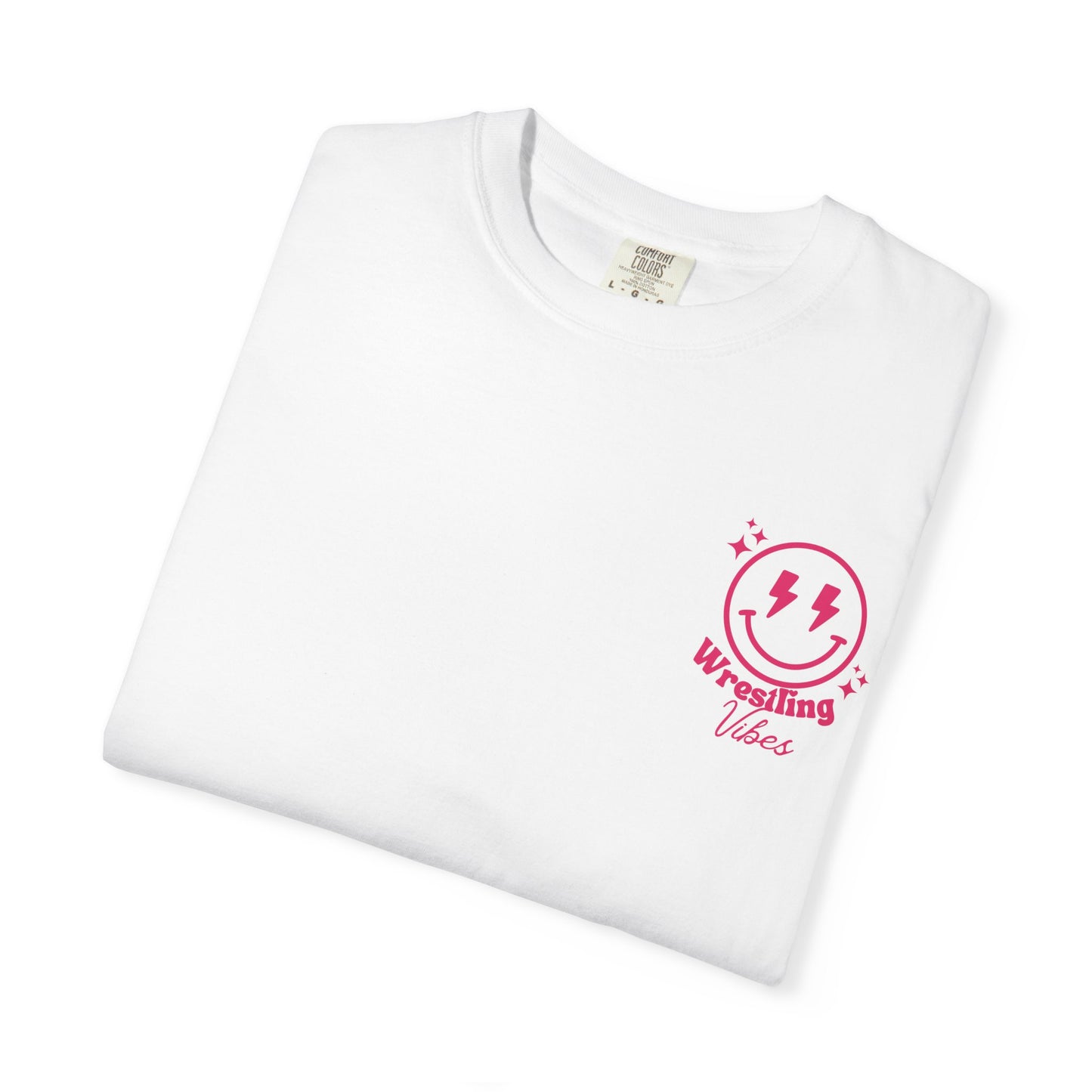 Wrestling Match Day T-Shirt — Retro Doodle Back Print