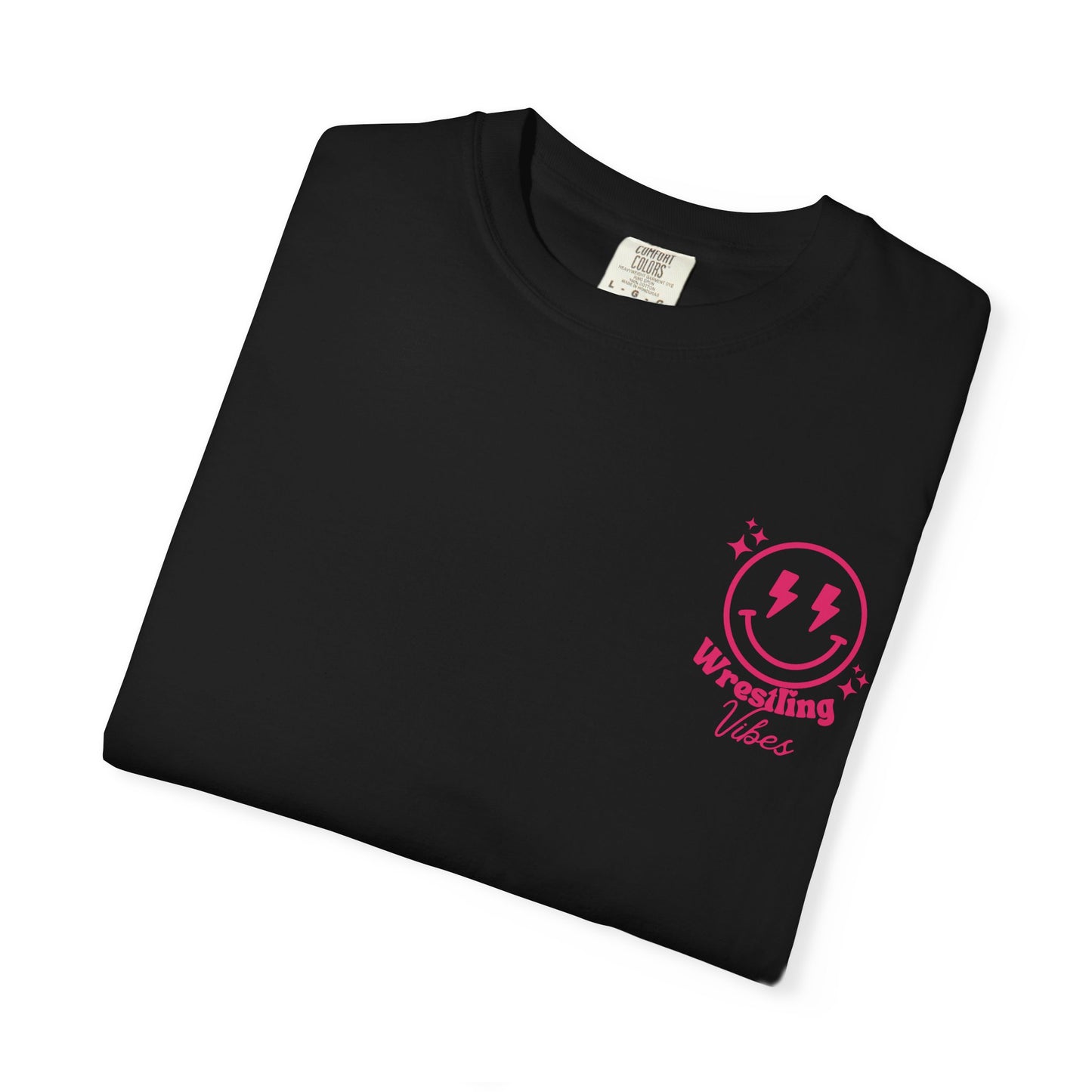 Wrestling Match Day T-Shirt — Retro Doodle Back Print