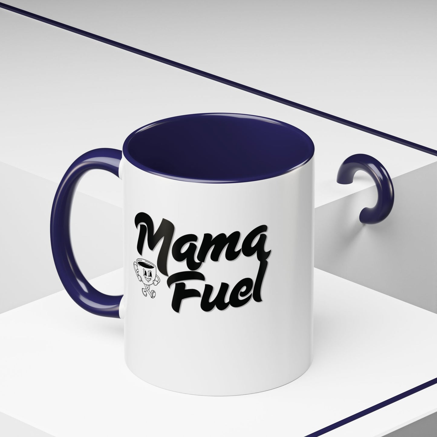 Mama Fuel Coffee Mug —  (11oz & 15oz Accent Mug)