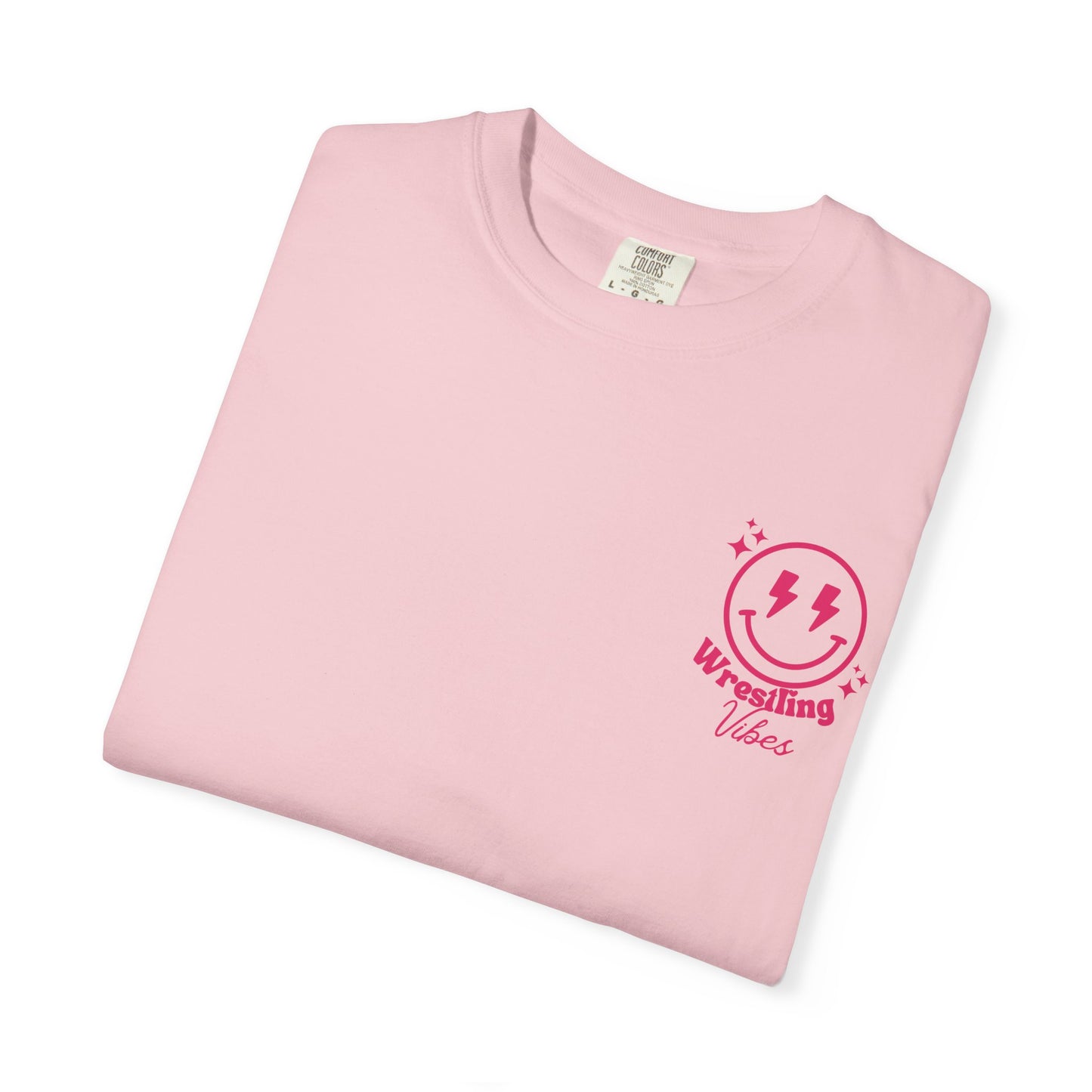 Wrestling Match Day T-Shirt — Retro Doodle Back Print