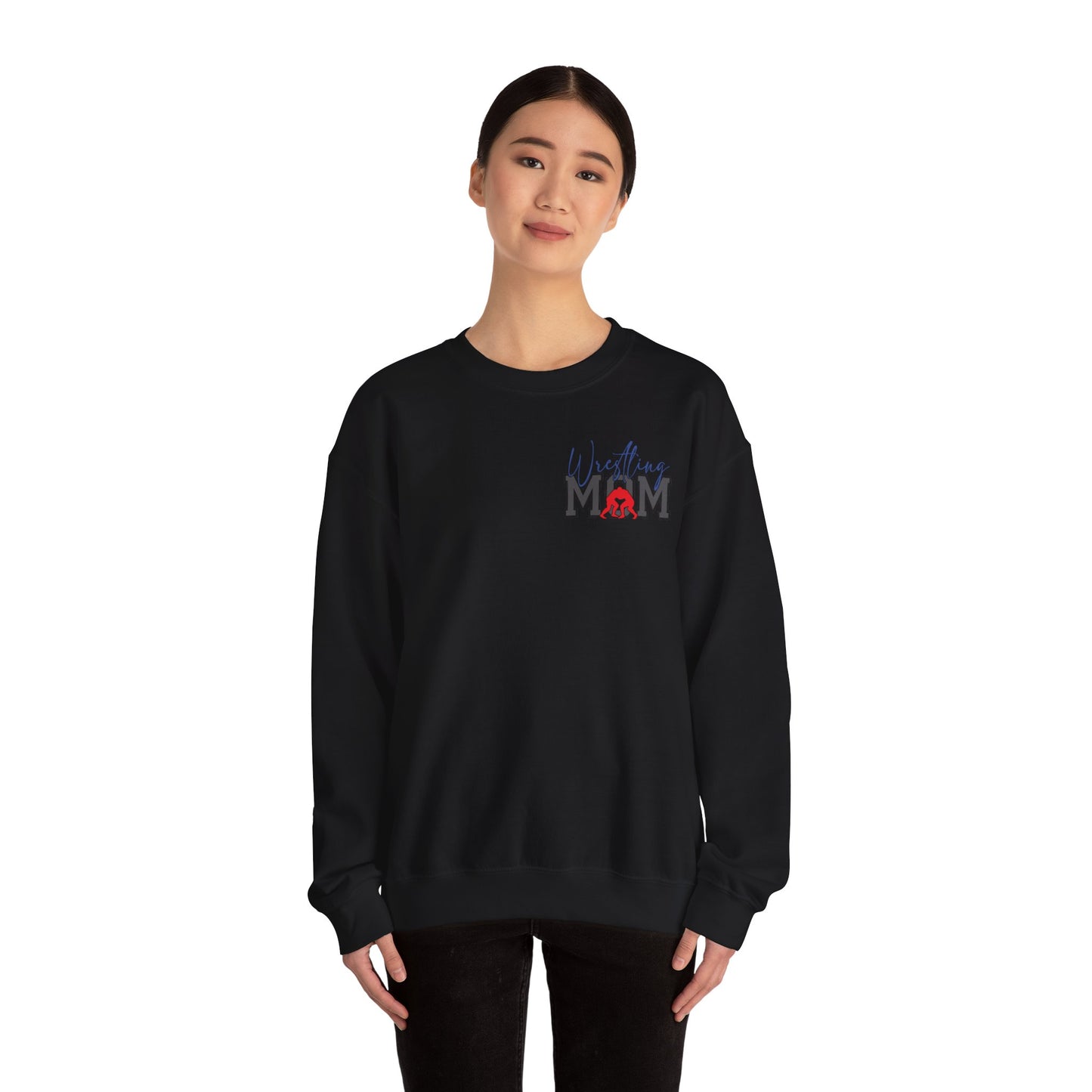 Wrestling Mom Crewneck Sweatshirt