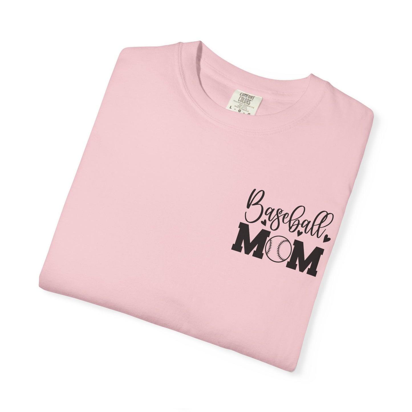 Baseball Mom Tshirt “ My heart is on that field”