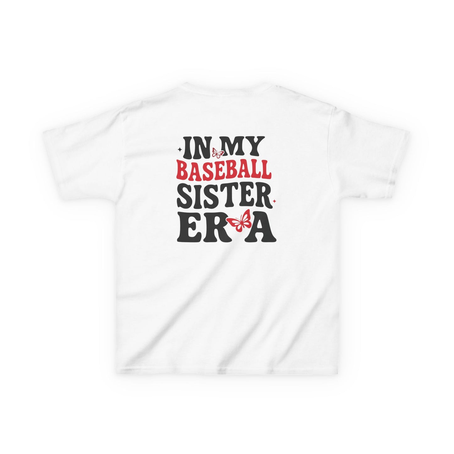 Kids T-Shirt — "In My Baseball Sister Era" Youth Tee