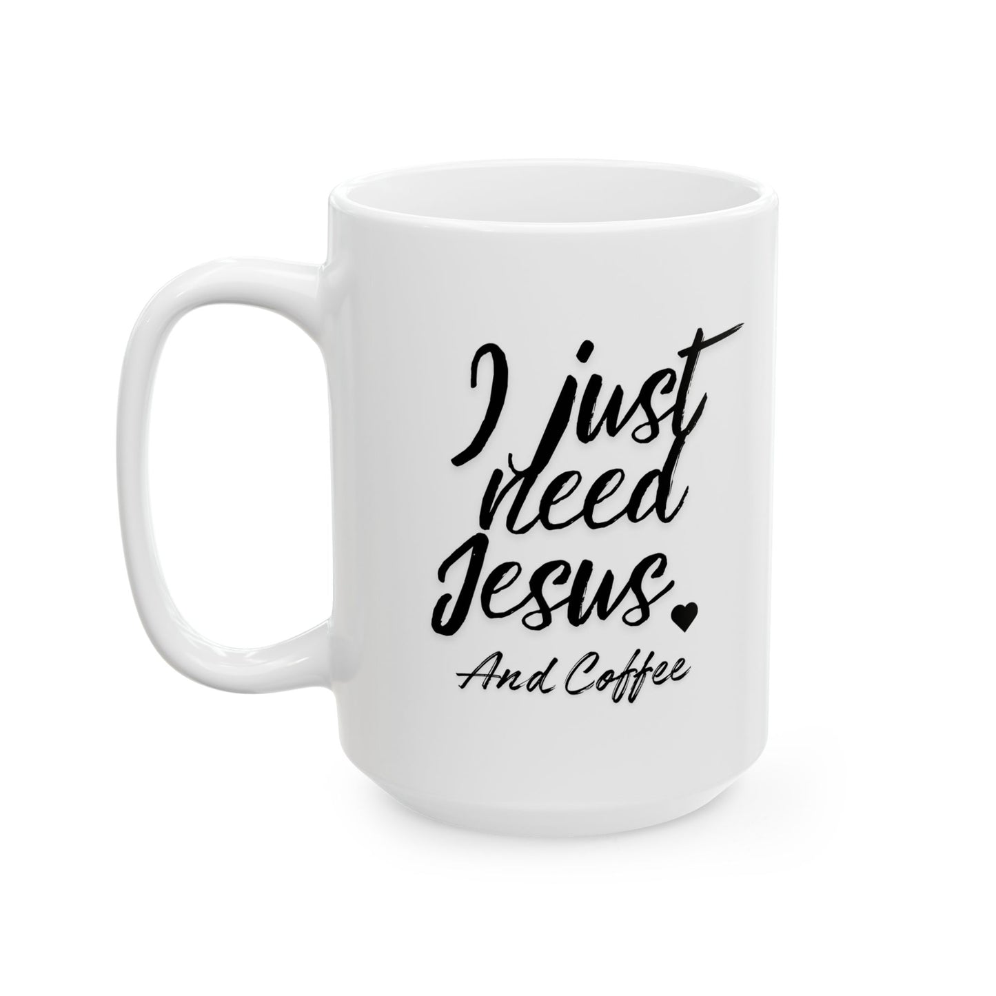 Script Coffee Cup (11oz & 15oz)