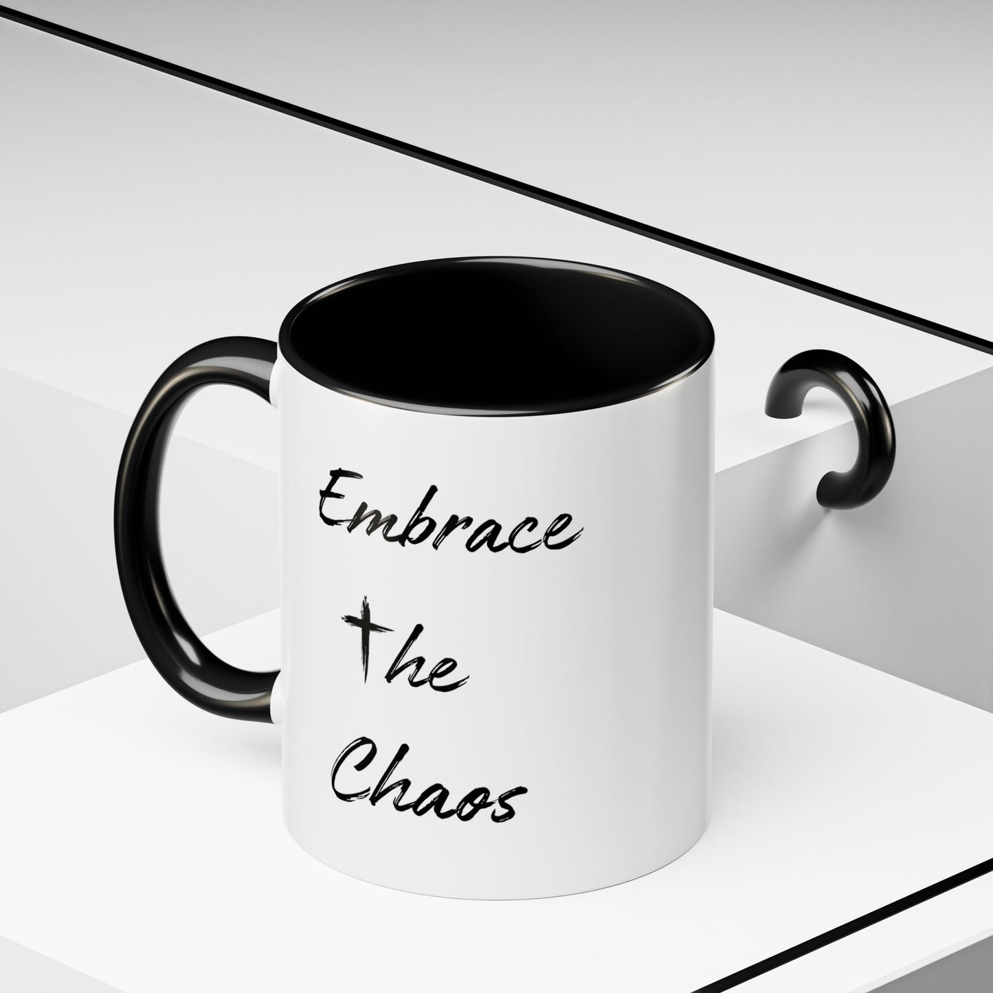 Embrace the Chaos Black Coffee Mug (11/15oz)li