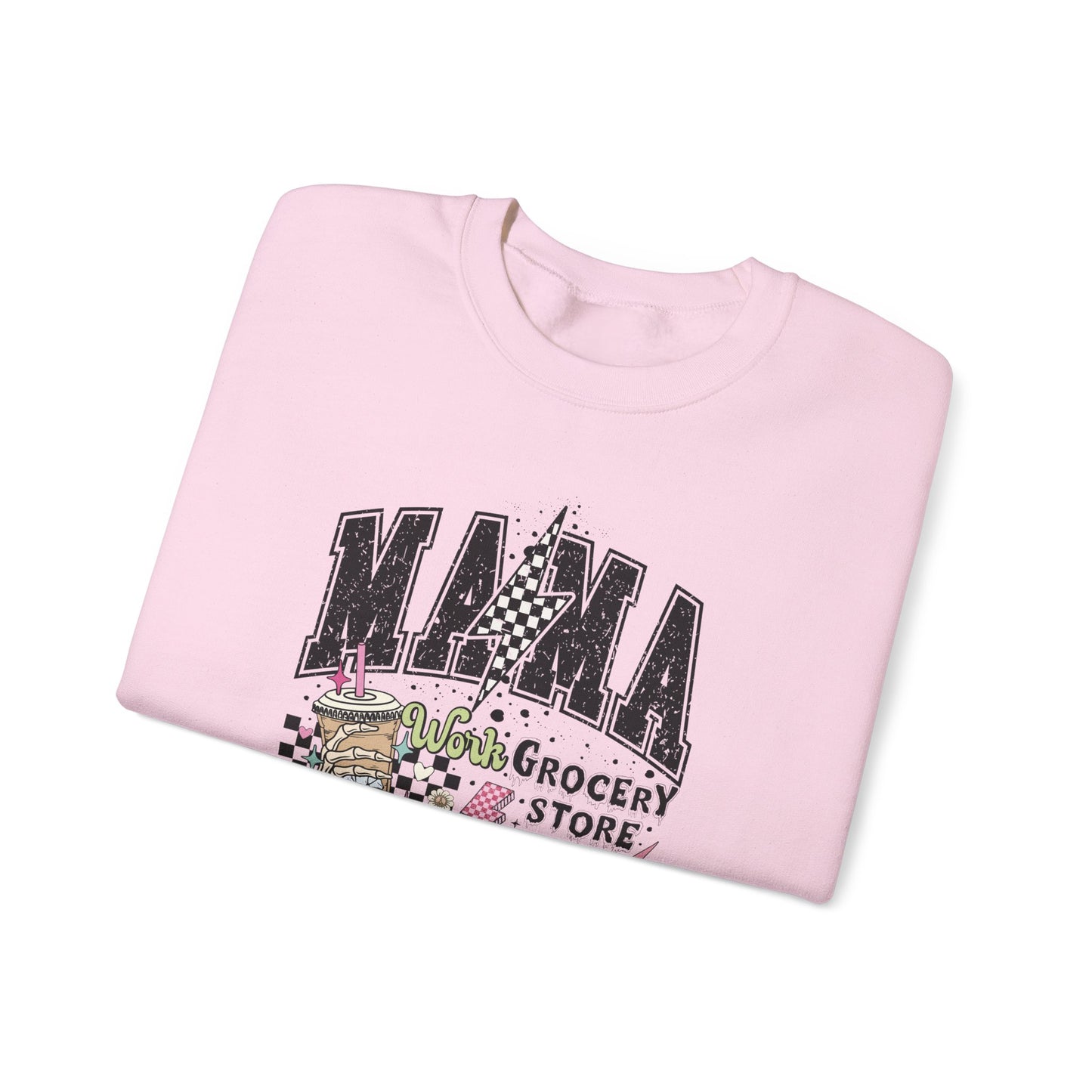 Mama Graphic Sweatshirt – Retro Collage