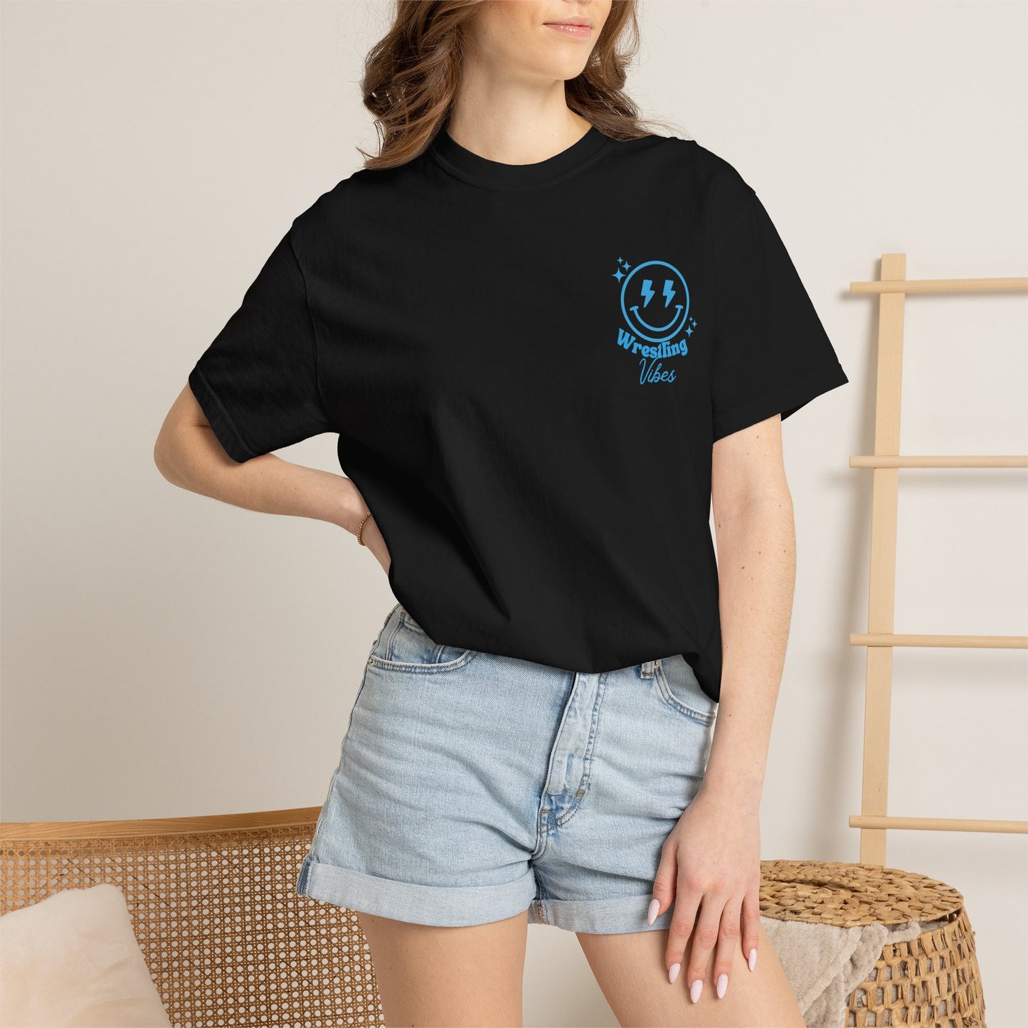 Wrestling Match Day Graphic T-Shirt