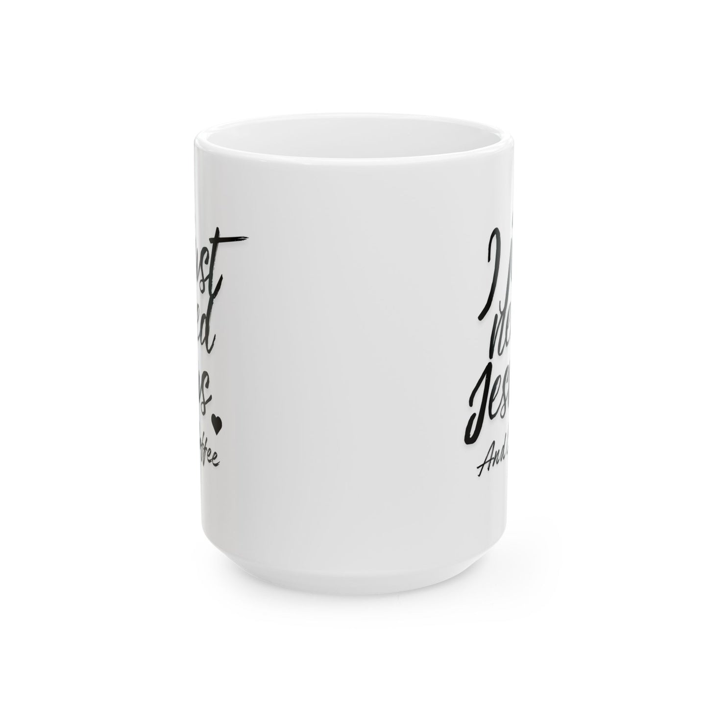 Script Coffee Cup (11oz & 15oz)