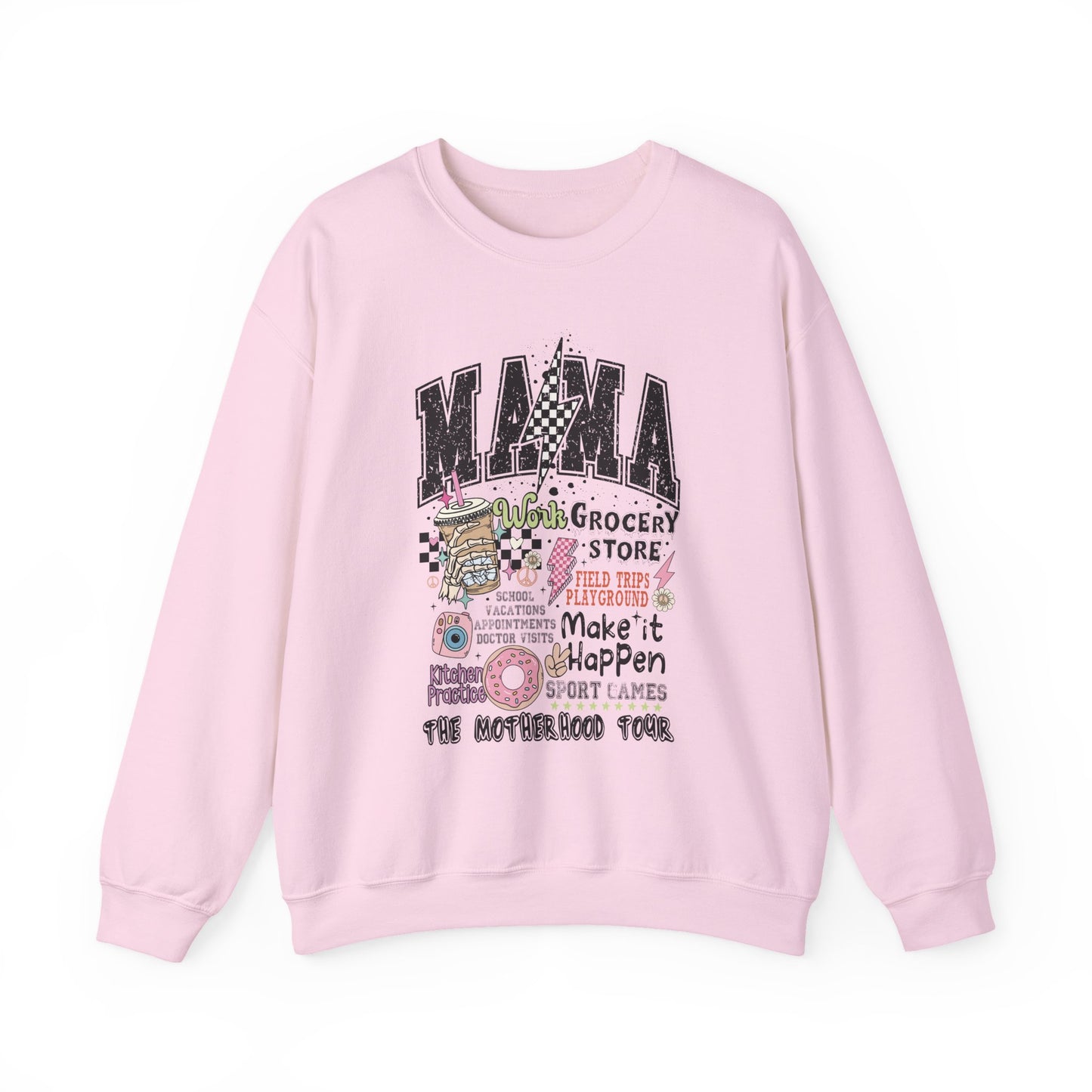 Mama Graphic Sweatshirt – Retro Collage
