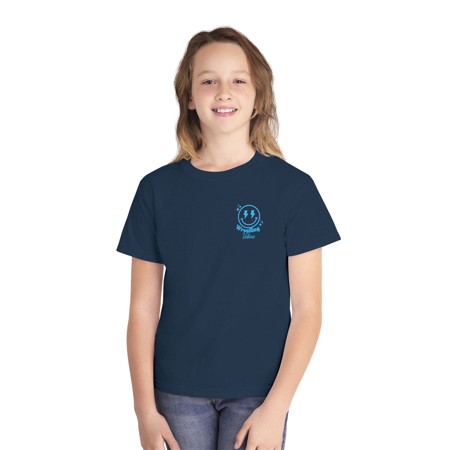 Youth Wrestling Tee — "Match Day" Graphic Kids T‑Shirt