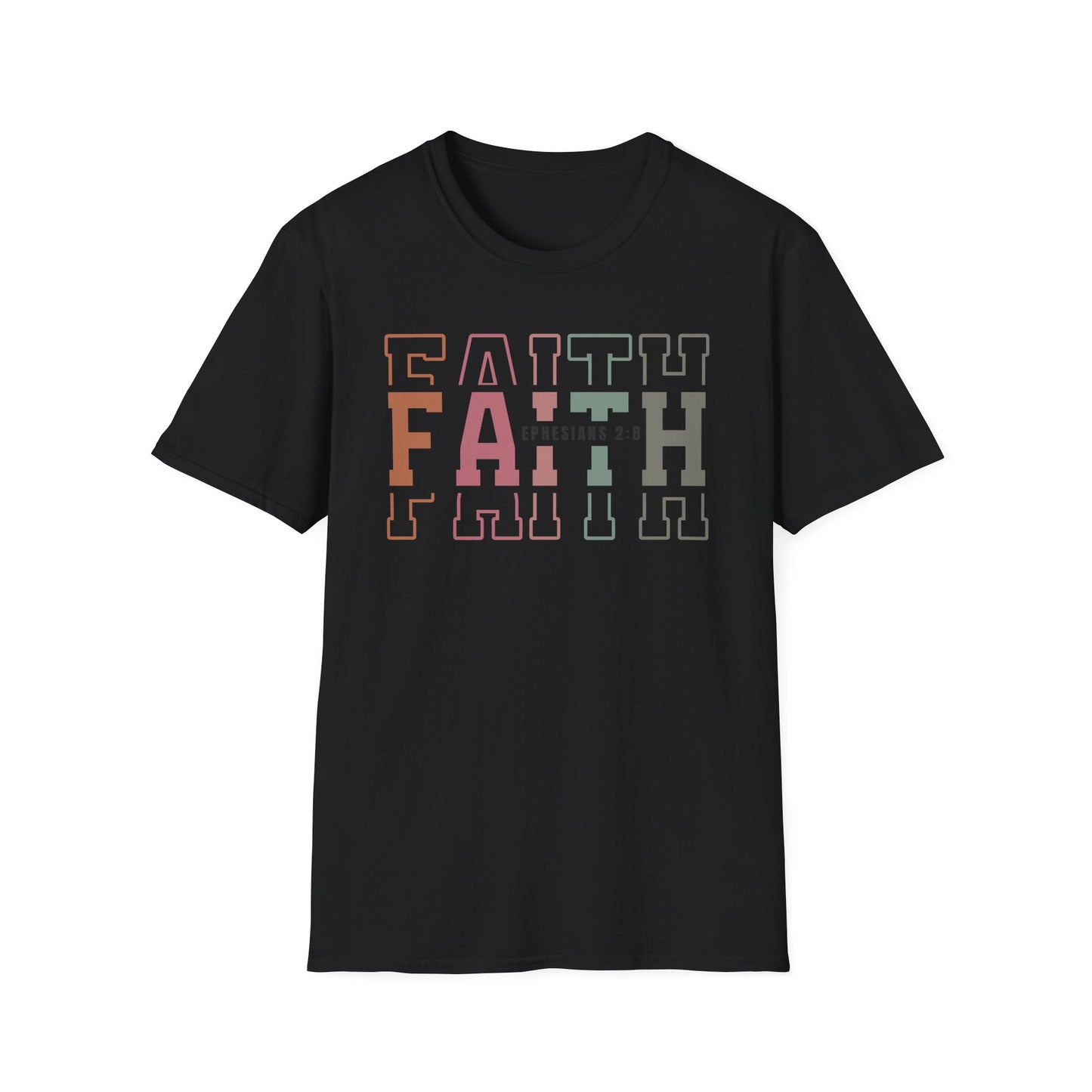 Faith Graphic T-Shirt – "Faith" Inspirational Christian Tee