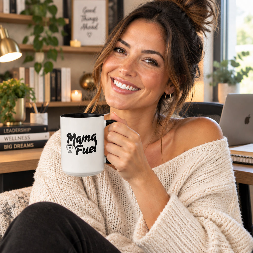 Mama Fuel Coffee Mug —  (11oz & 15oz Accent Mug)
