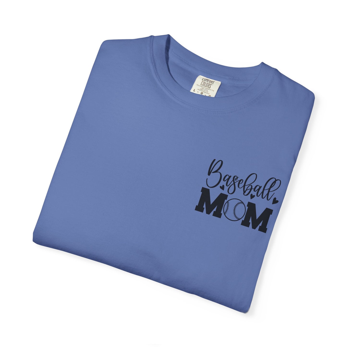 Baseball Mom Tshirt “ My heart is on that field”