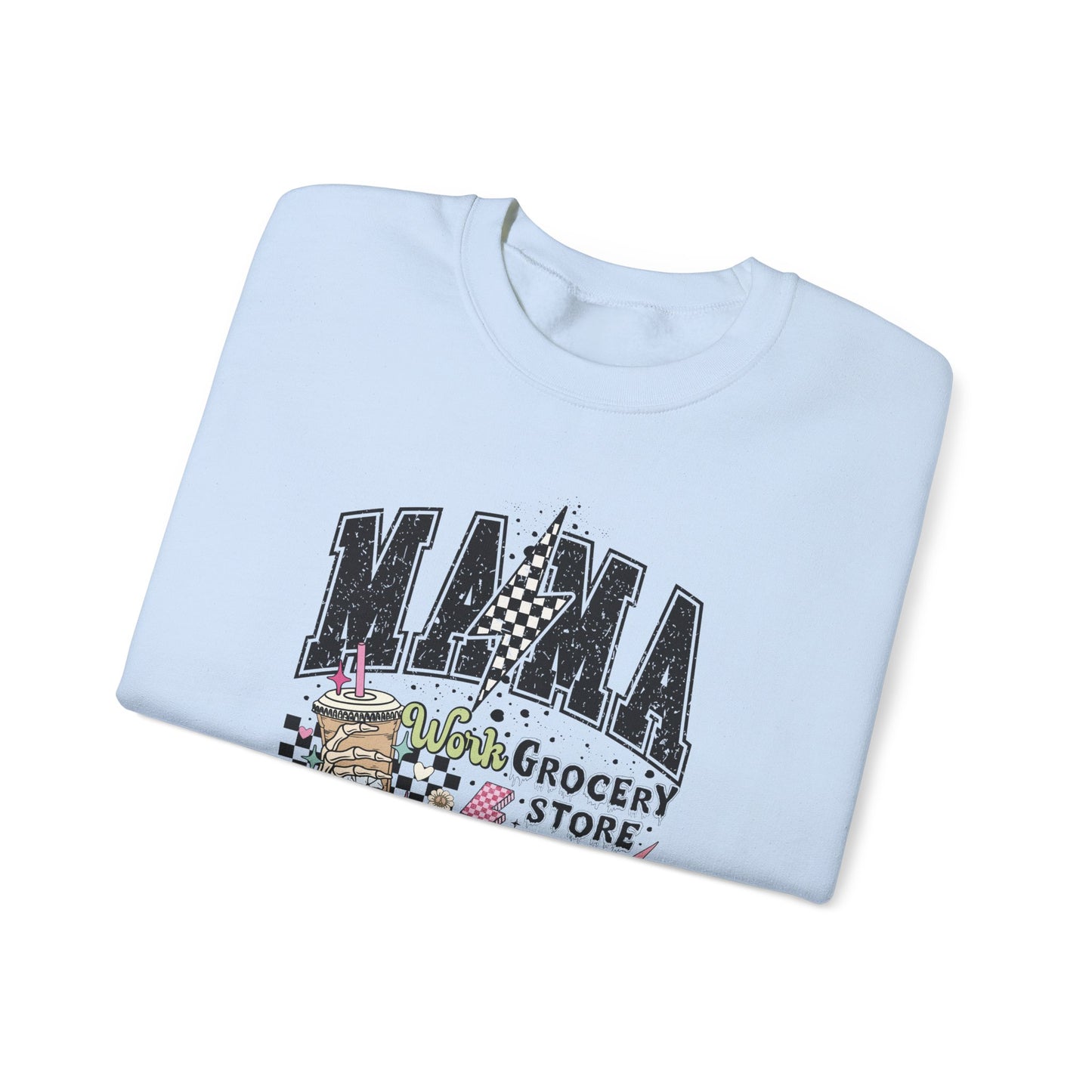 Mama Graphic Sweatshirt – Retro Collage