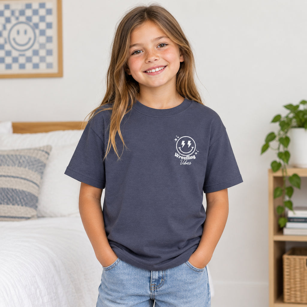 Youth Wrestling Tee — 'Match Day' Graphic Youth T‑Shirt