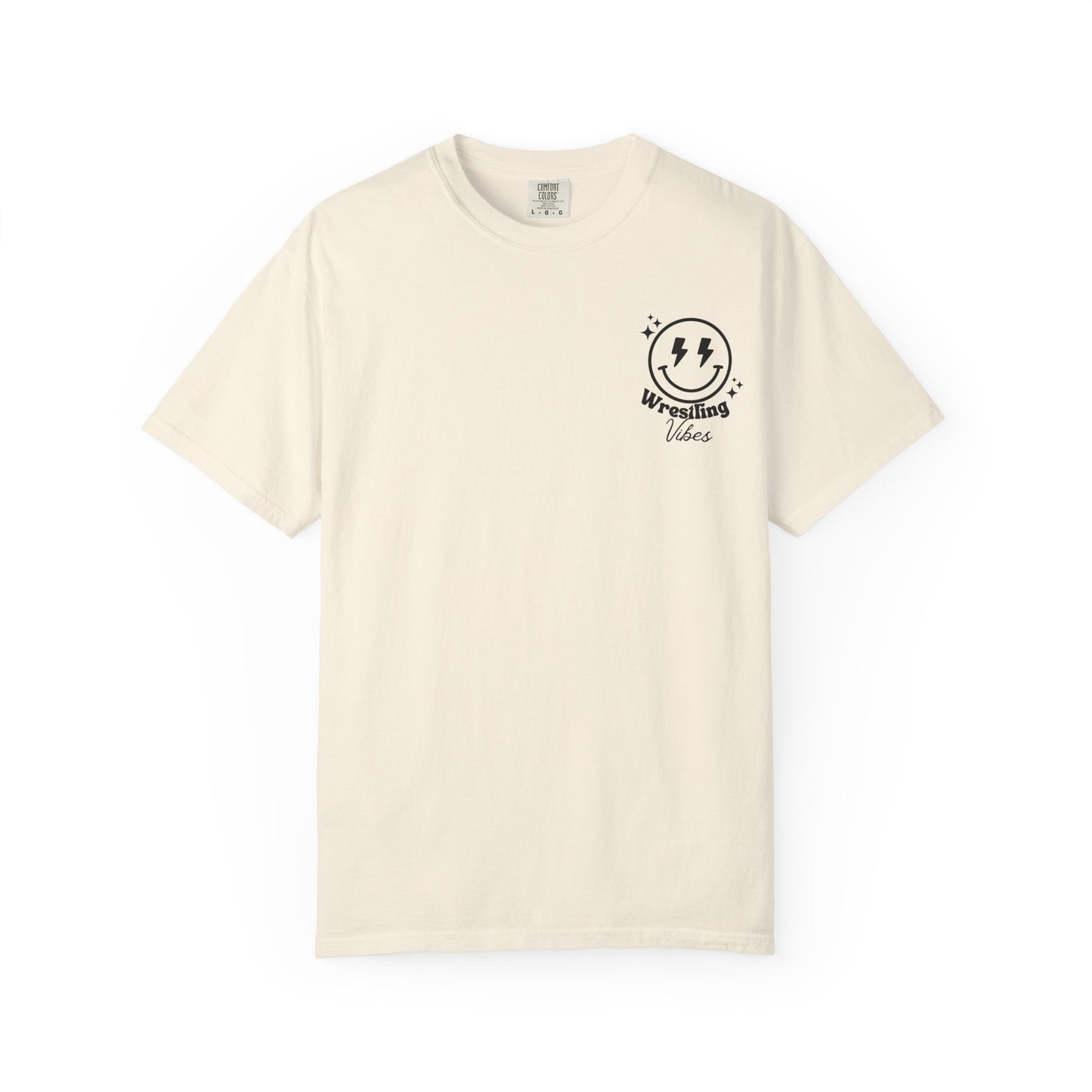Wrestling Doodles T-Shirt — 'Match Day' Garment-Dyed Tee