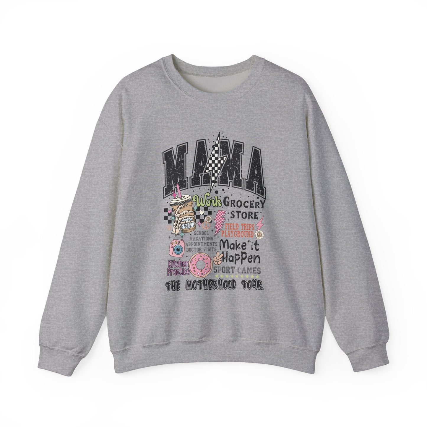 Mama Graphic Sweatshirt – Retro Collage
