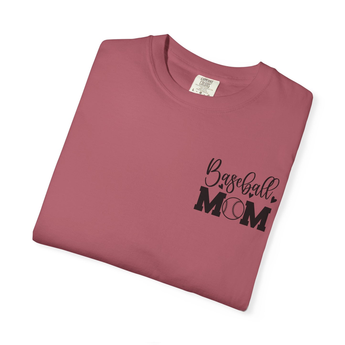 Baseball Mom Tshirt “ My heart is on that field”