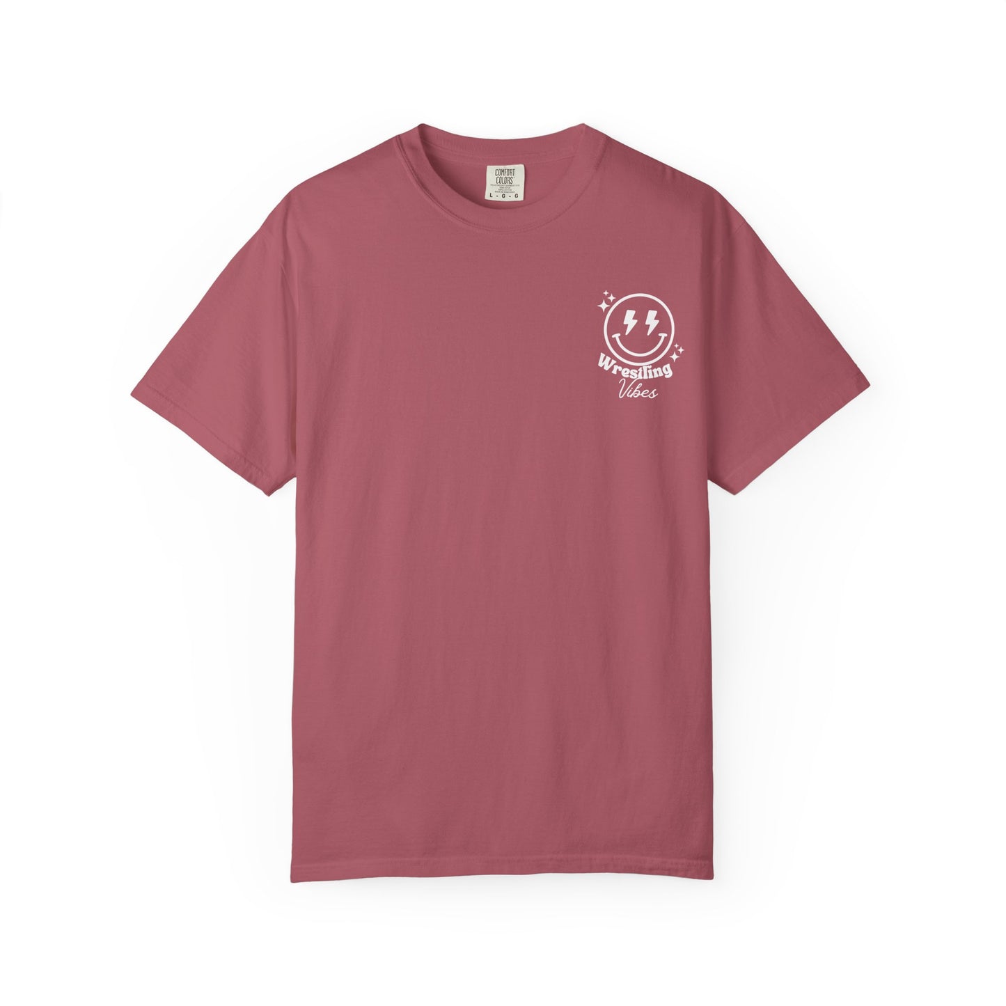 Wrestling Match Day Graphic T-Shirt — Retro Sports Doodle Tee