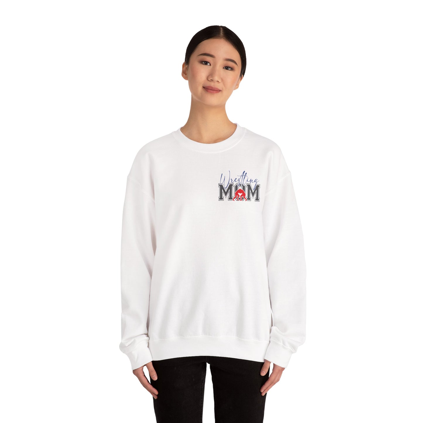 Wrestling Mom Crewneck Sweatshirt