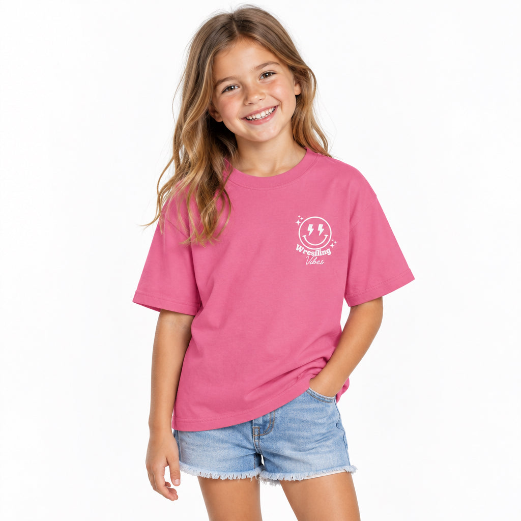 Youth Wrestling Tee — 'Match Day' Graphic Youth T‑Shirt
