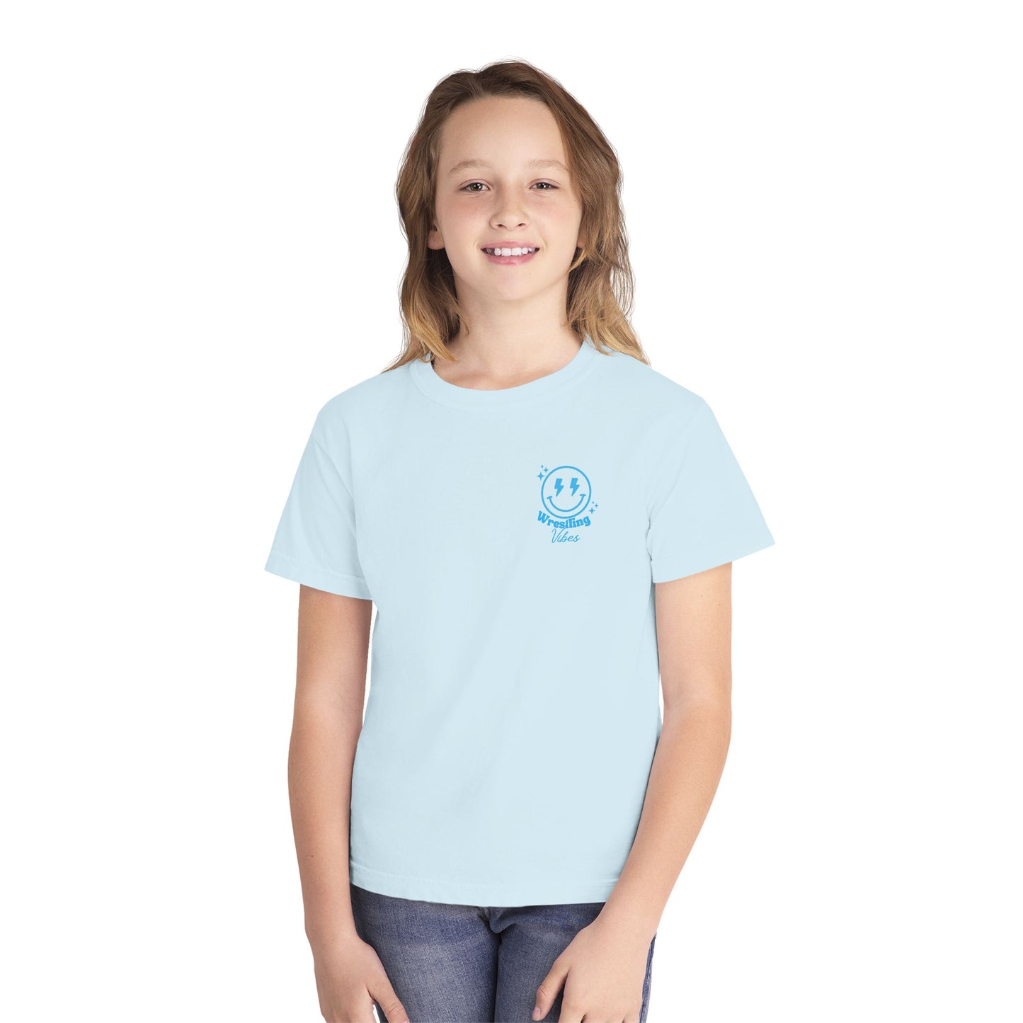Youth Wrestling Tee — "Match Day" Graphic Kids T‑Shirt