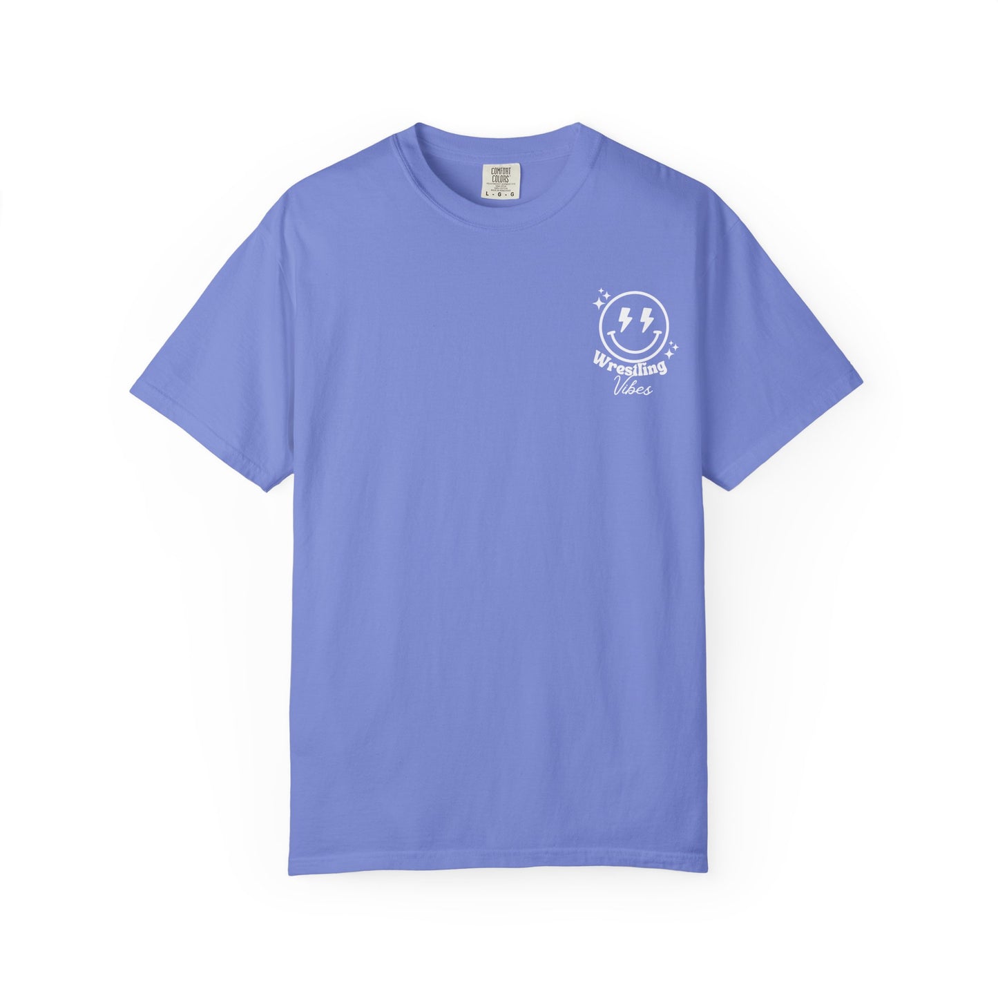 Wrestling Match Day Graphic T-Shirt — Retro Sports Doodle Tee