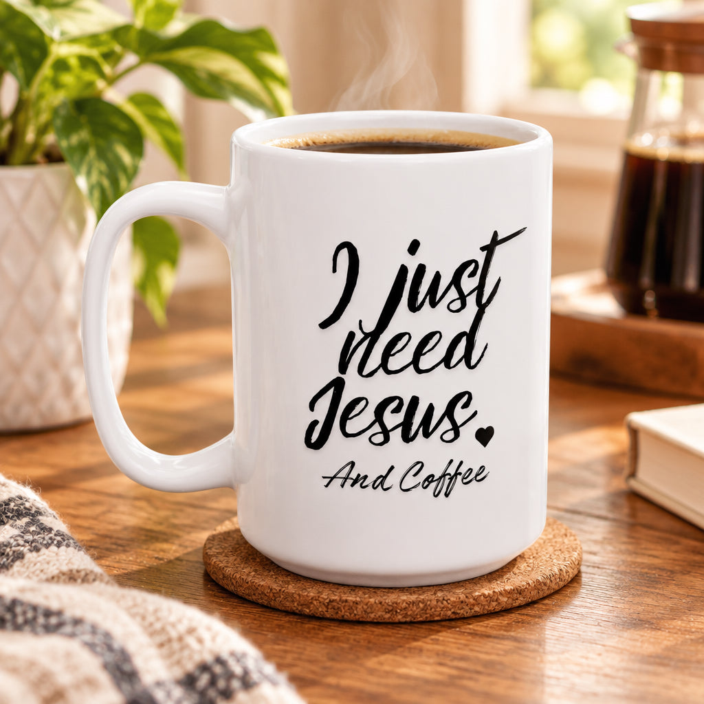 Script Coffee Cup (11oz & 15oz)