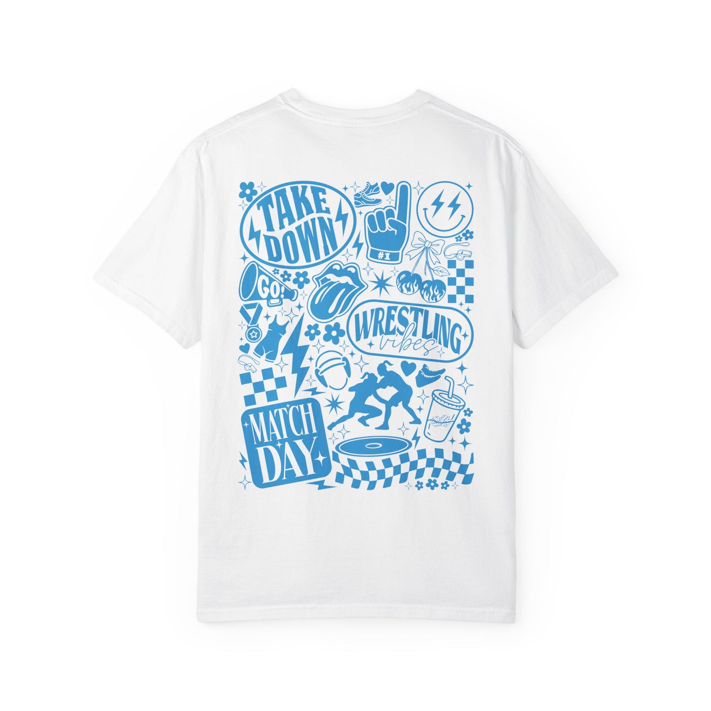 Wrestling Match Day Graphic T-Shirt