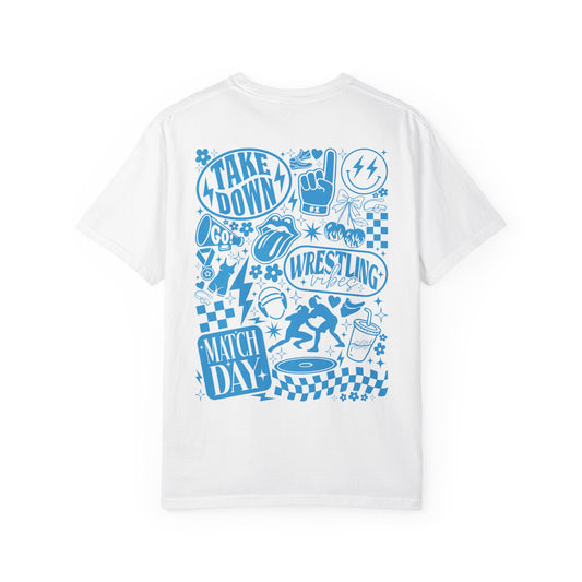 Wrestling Match Day Graphic T-Shirt