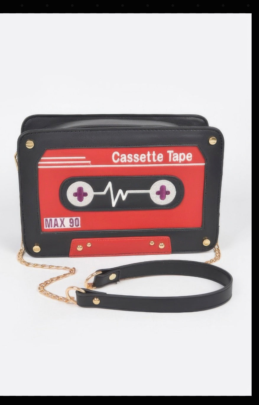 Cassette Tape Novelty Bag